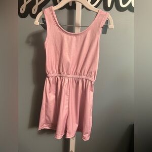 Purplish Pink Tank and Short Romper NWOT Boutique